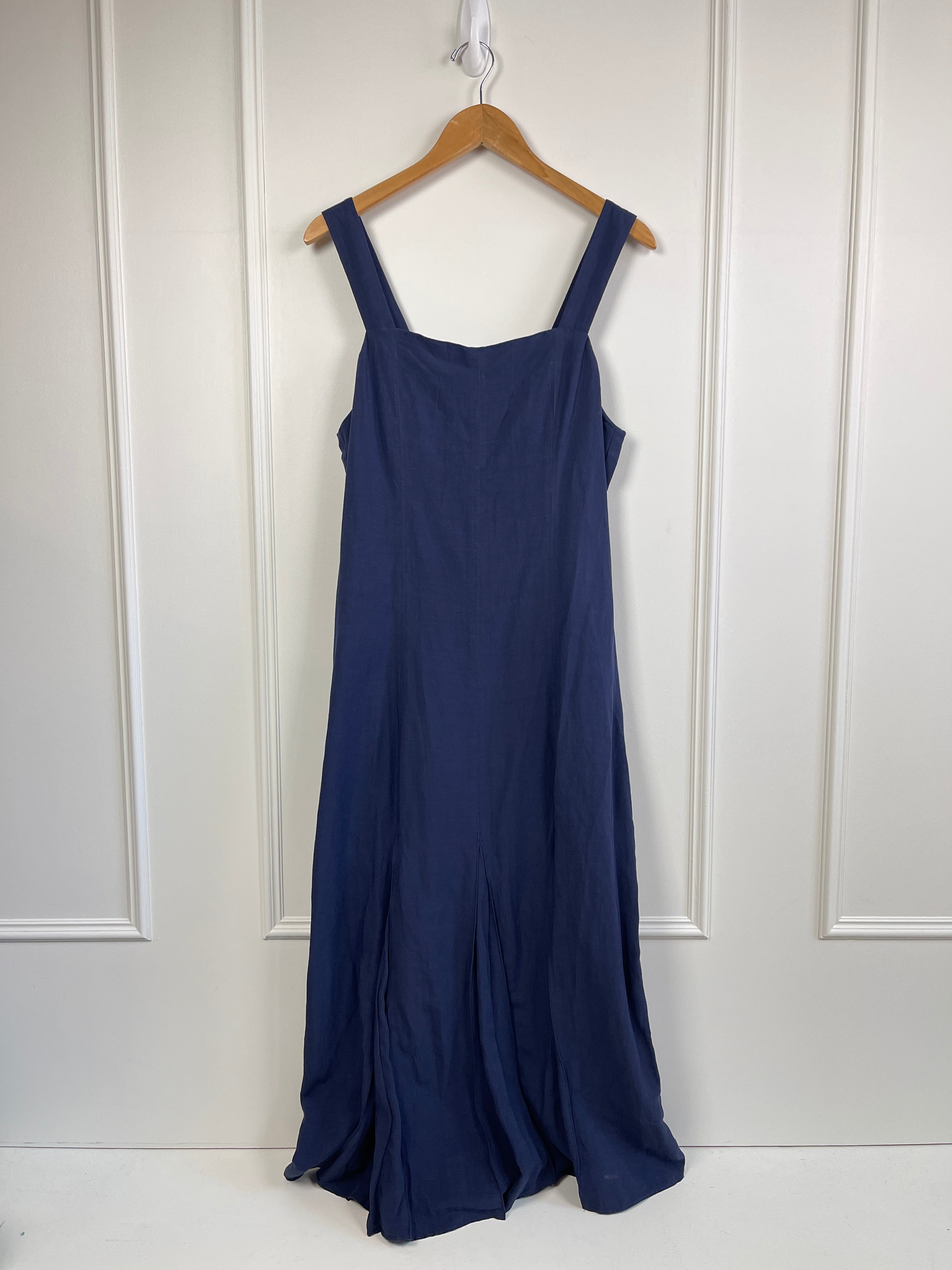 navy blue dress for baby girl Iris + Ink Navy Dress (Xl/14)