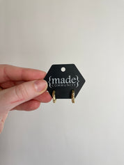 {made} community - Knobby Hoops | Gold