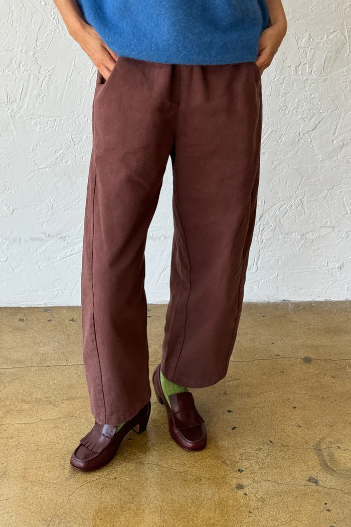 sachin and babi light blue dress Tuckernuck Chocolate Satin Deja Pants Chocolate / XXS