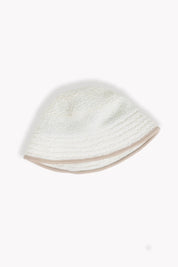 Faux Shearling Bucket Hat | Ivory