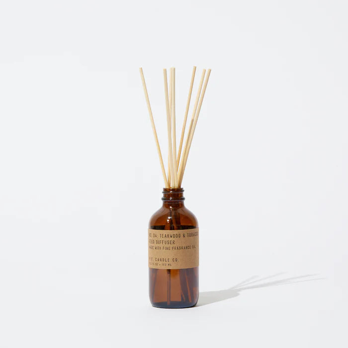 PF Candle - Reed Diffuser | Teakwood & Tobacco