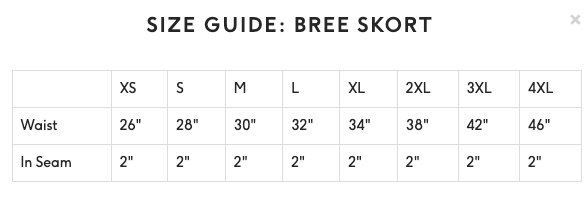 Known Supply - The Bree Skort | Apricot