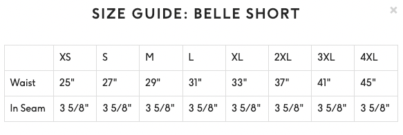 Known Supply - Belle Short | Tidepool