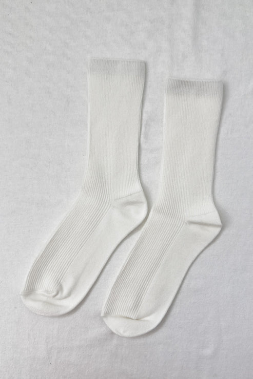 Le Bon Shoppe - Trouser Socks | Classic White