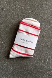 Le Bon Shoppe - Wally Socks | Candy Cane
