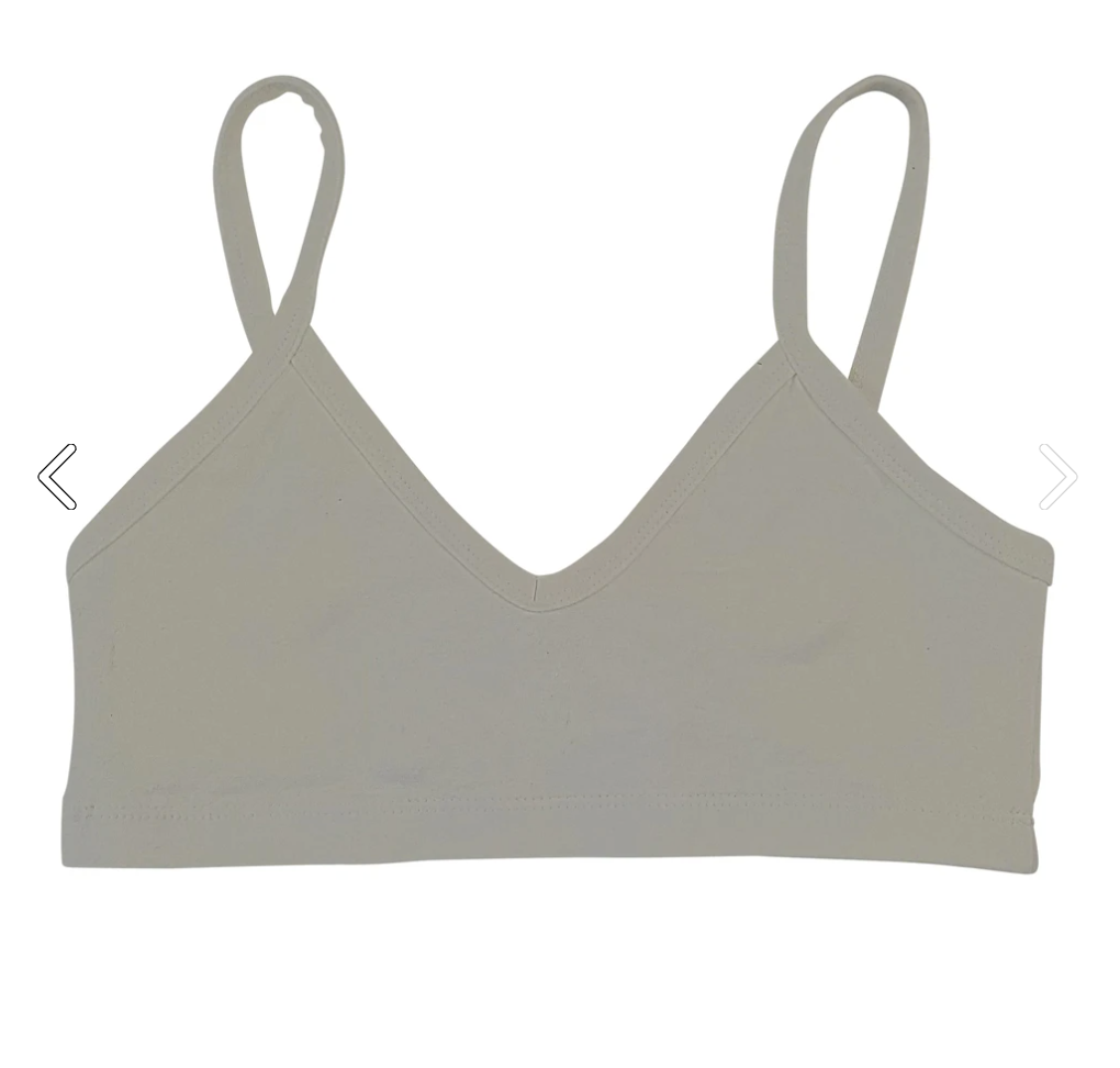 Jungmaven - Classic Bralette | Washed White