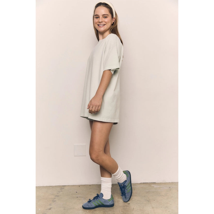 Blank Lab - Oversized Cotton Tee | Mist