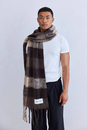 Arctic Fox & Co. - The Reykjavik Scarf | Brown Check