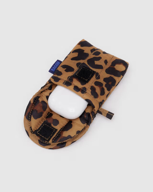 Baggu - Puffy Earbuds Case | Leopard