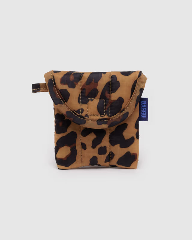 Baggu - Puffy Earbuds Case | Leopard