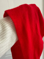 Billy Bamboo - Cashmere Cravat Scarf | Crystal Red