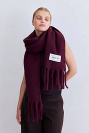 Arctic Fox & Co. - The Stockholm Scarf | Cherry Lacquer