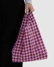 Baggu - Baby Baggu | Pink Houndstooth
