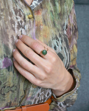 Gem & Blue - Lasso Ring | Jade