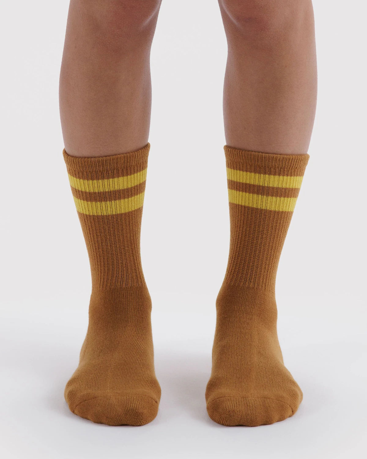 Baggu - Ribbed Sock | Toffee Stripe
