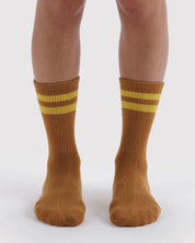 Baggu - Ribbed Sock | Toffee Stripe