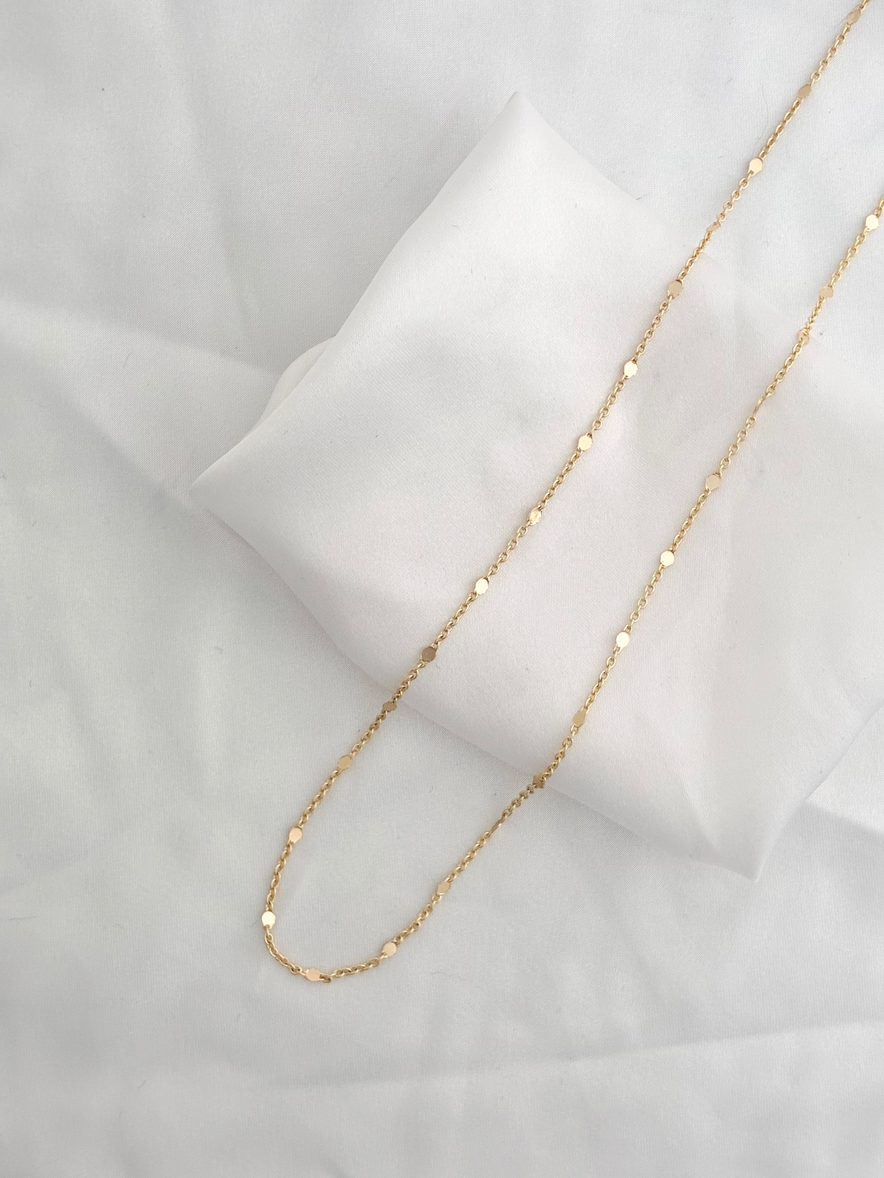 Made Community - Coin Chain Layering Necklace