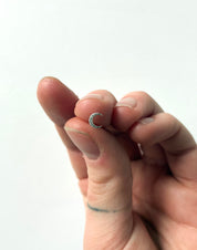 Made Community - CZ Moon Studs