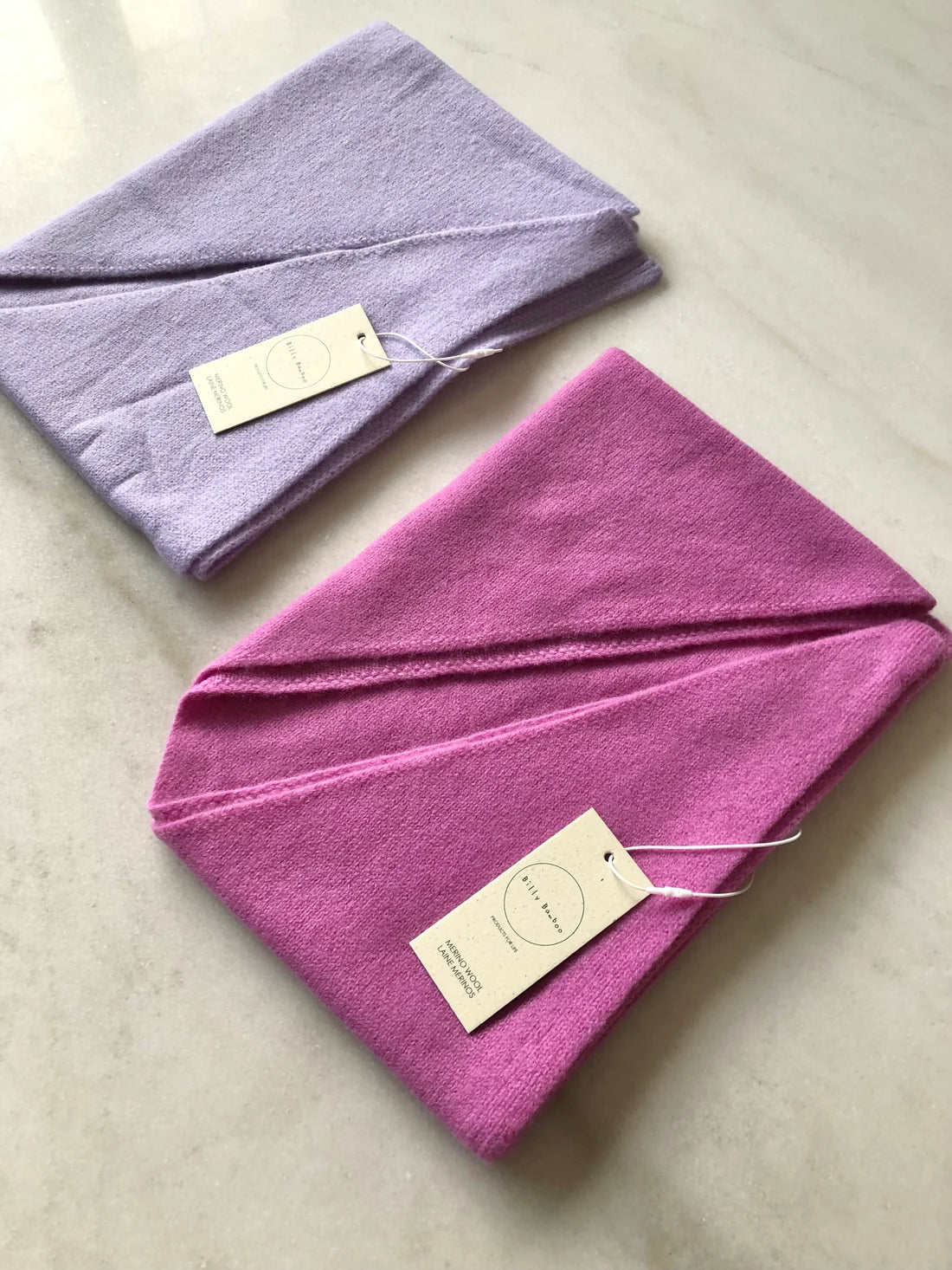 Billy Bamboo - Merino Wool Cravat Scarf | Orchid