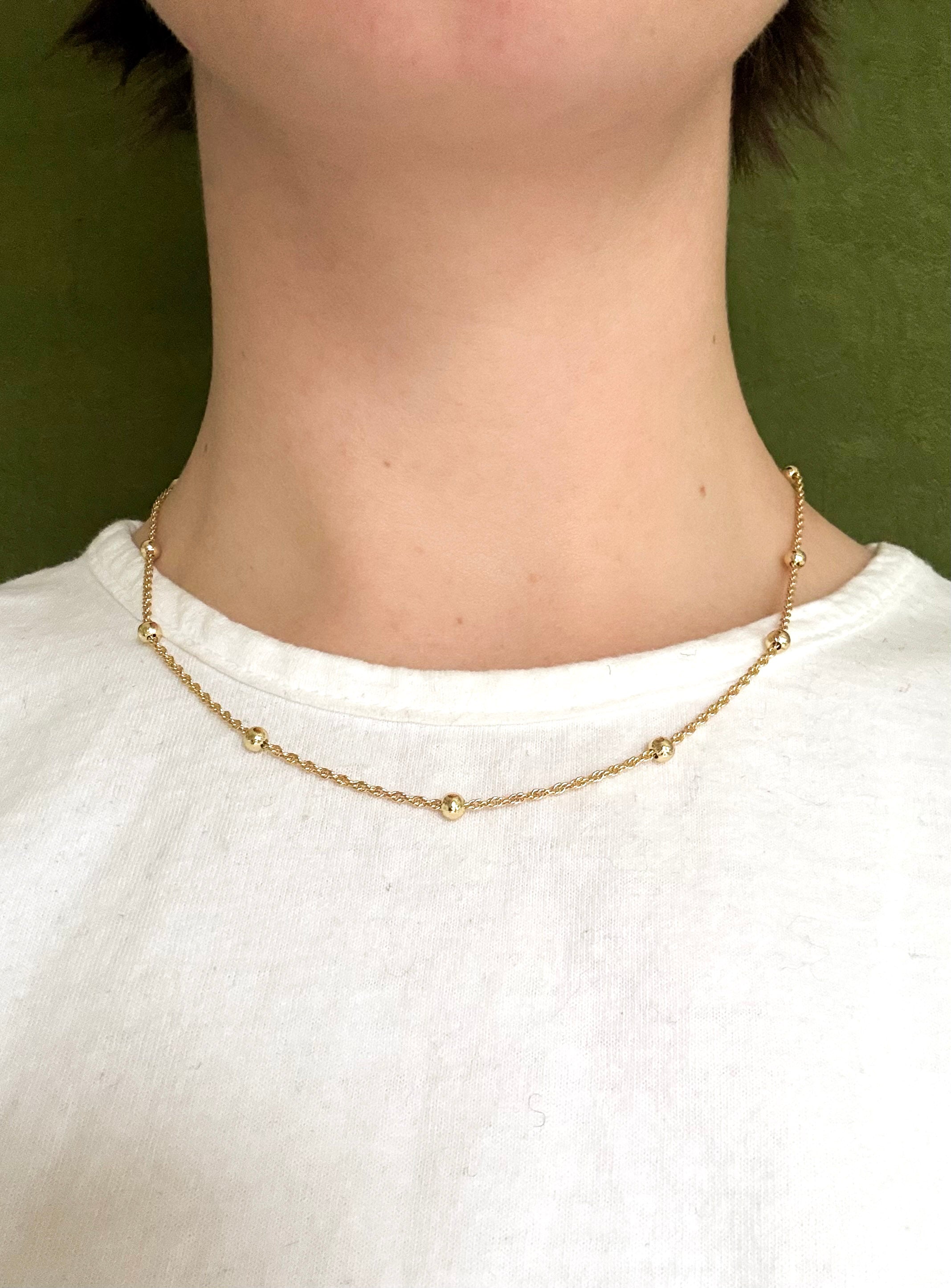 Made Community - Satellite Orbit Chain Layering Necklace