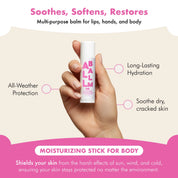 Zizia Botanicals - Giant All Balm Jumbo Stick | Rose