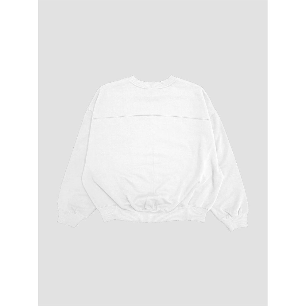 Blank Lab - Cozy Crewneck Sweatshirt | White