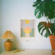 Sunroom - "Sun" Risograph Print