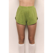 Blank Lab - Cotton Jersey Dolphin Short | White