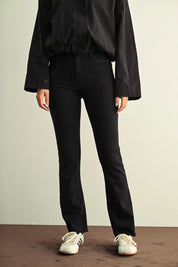 Just Black Denim - Slim Bootcut with Scissor Cut | Black