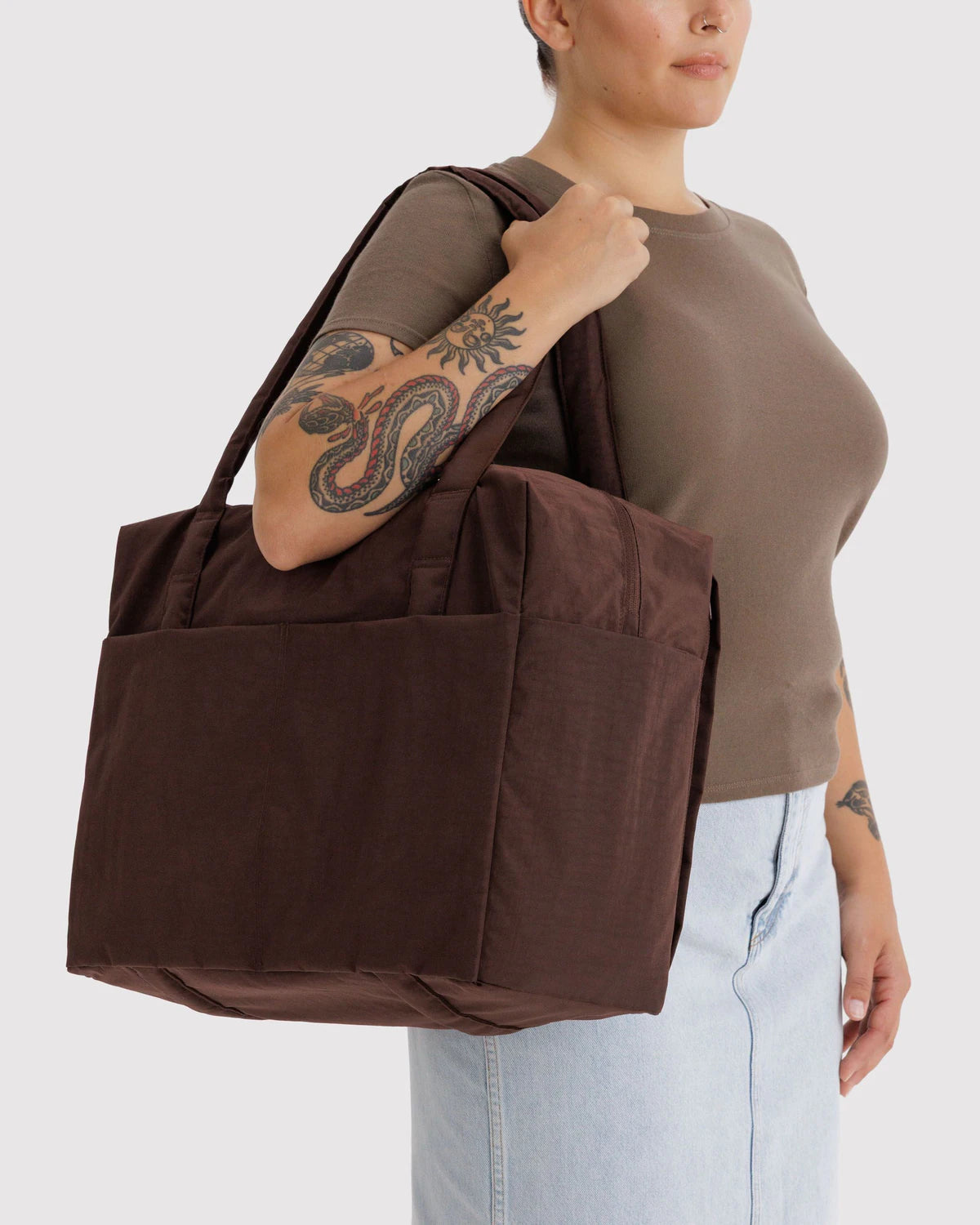 Baggu - Cloud Carry-On | Coffee