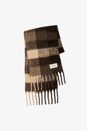 Arctic Fox & Co. - The Reykjavik Check Scarf | Brown Check