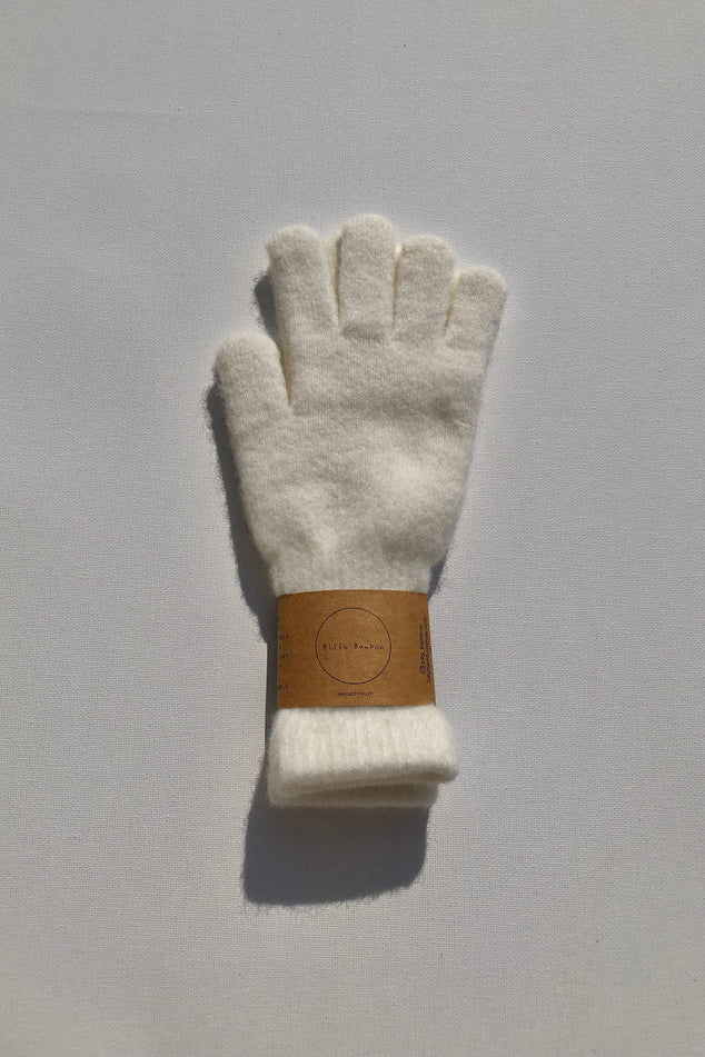 Billy Bamboo - Wool Screen Touch Gloves | Cloud