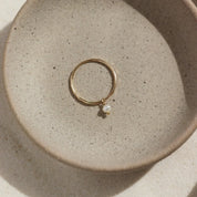 Token Jewelry - Pearla Ring  | Gold Fill