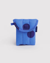 Baggu - Puffy Earbuds Case | Blue Polka Dot