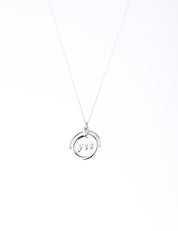 I Like It Here Club - Decider Spinner Necklace | Sterling Silver