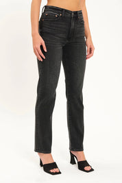 Daze Denim - Smarty Pants High Rise Straight | Last Night
