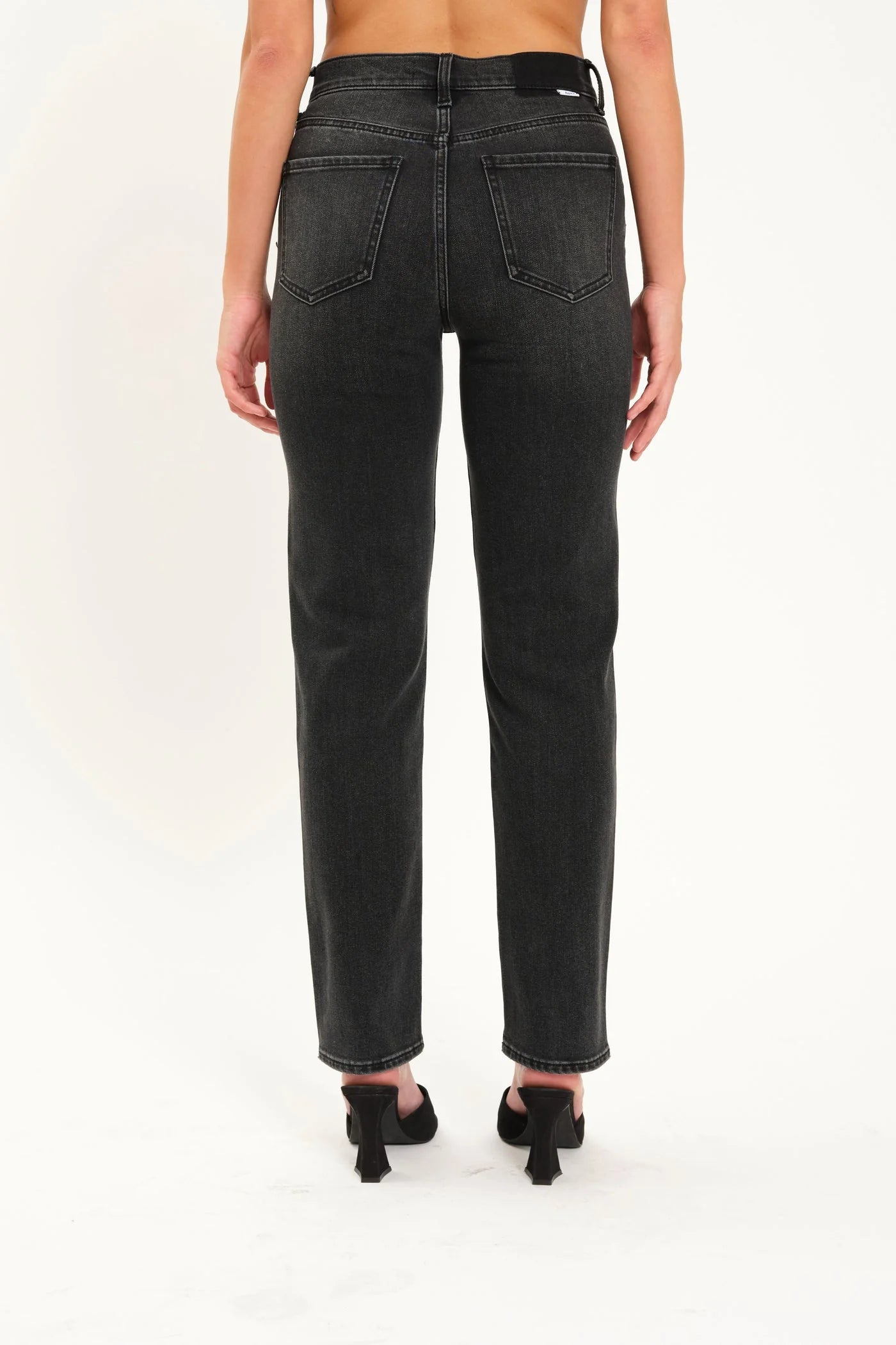Daze Denim - Smarty Pants High Rise Straight | Last Night