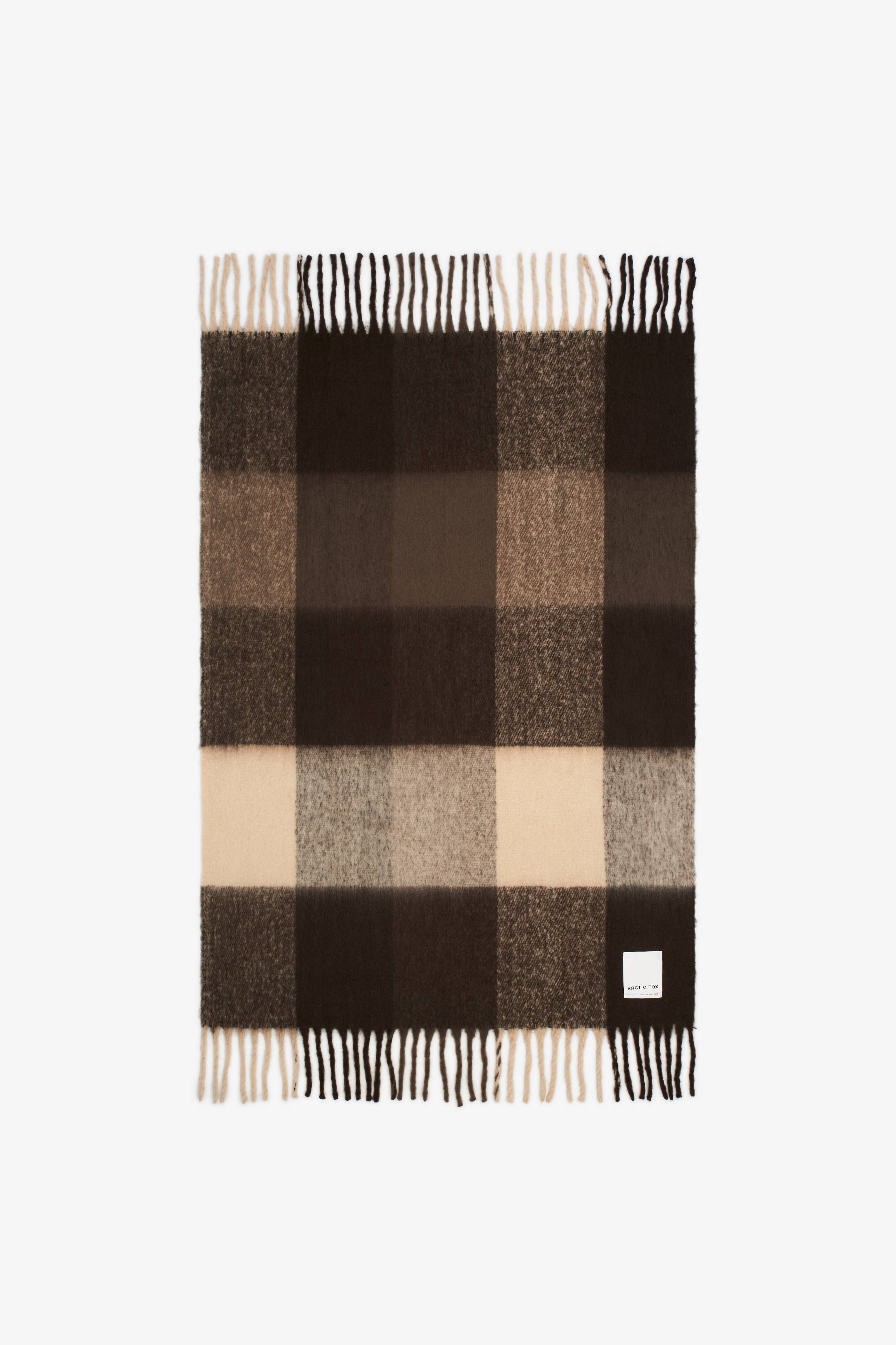 Arctic Fox & Co. - The Reykjavik Throw | Dark Earth Brown
