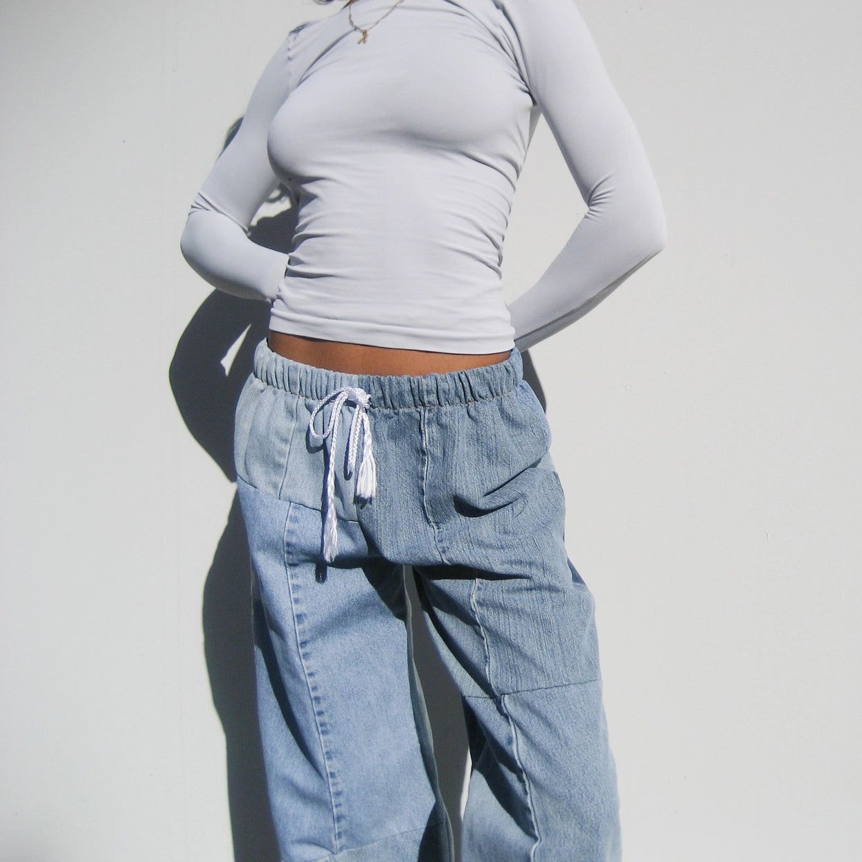 American Recycled Clothing - Denim Eco Pants