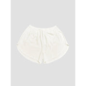 Blank Lab - Cotton Jersey Dolphin Short | White