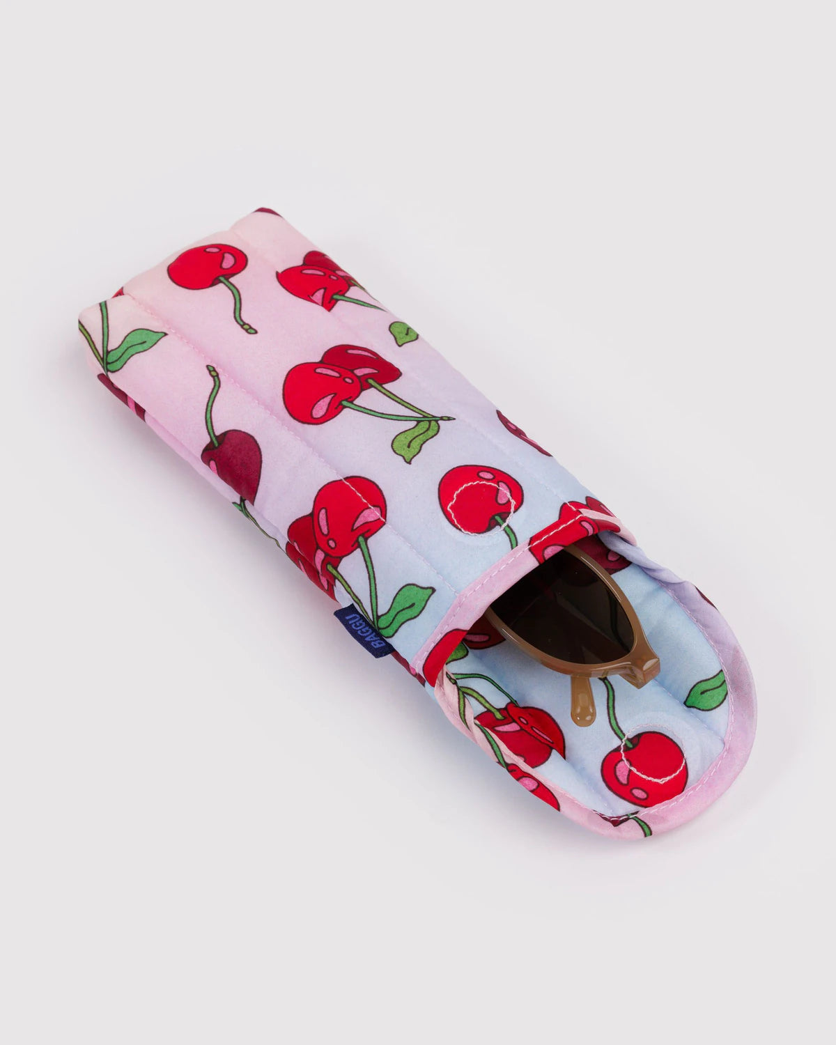 Baggu - Puffy Glasses Sleeve | Cherries