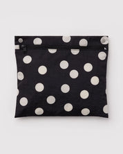 Baggu - Cloud Carry-on | Black and Cream Polka Dot