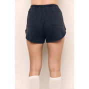 Blank Lab - Cotton Jersey Dolphin Short | Black