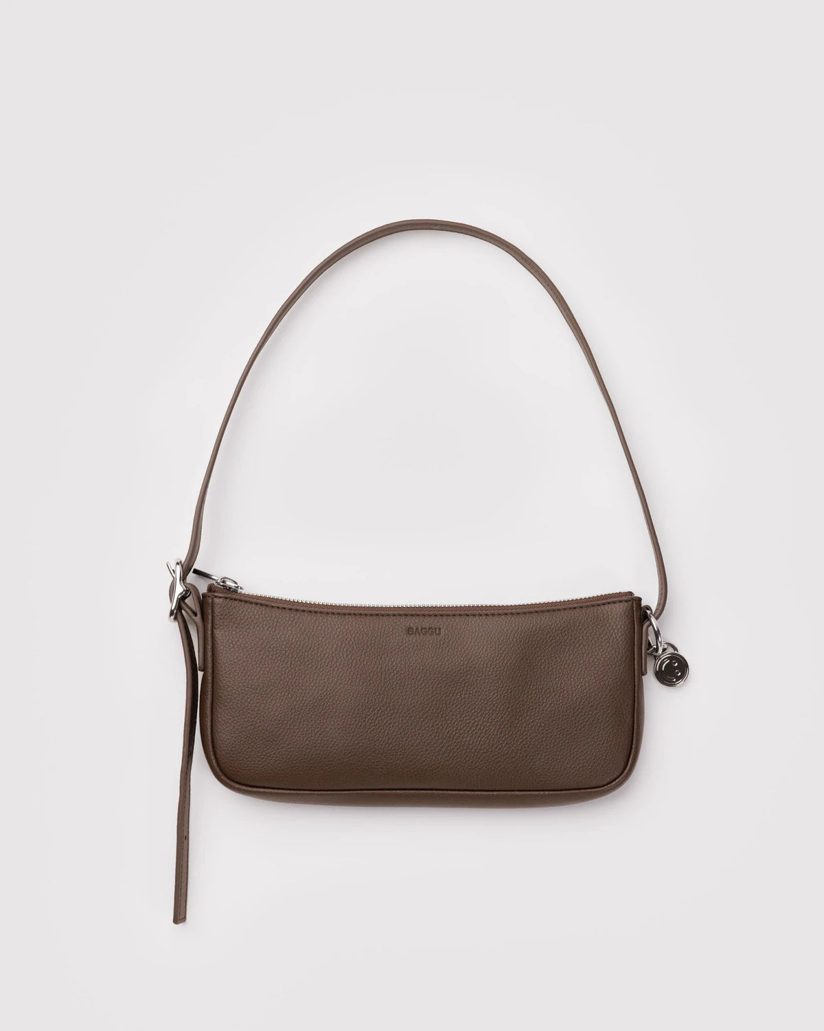 Baggu - Recycled Leather Pochette | Brown