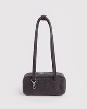 Baggu - Small Denim Bowler Bag | Washed Black Denim