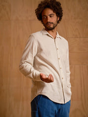 Mollusk - One Pocket Shirt | Natural Flannel