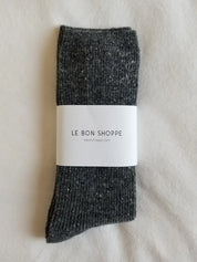 Le Bon Shoppe - Snow Socks | Charcoal