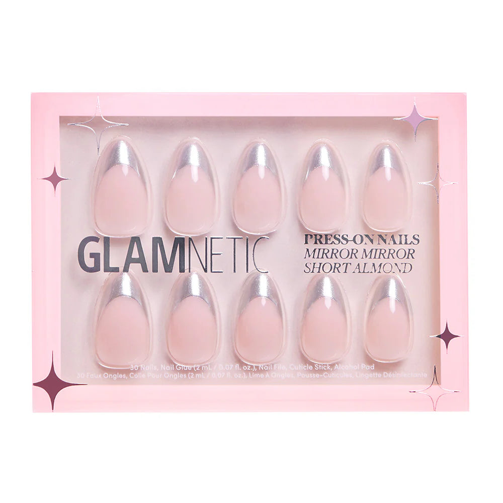 Glamnetic - Mirror Mirror Short Almond Nails