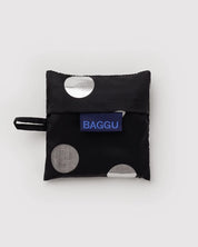 Baggu - Baby Baggu | Silver Metallic Polka Dot