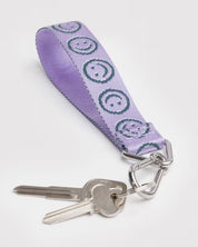 Baggu - Logo Keychain | Lilac Happy